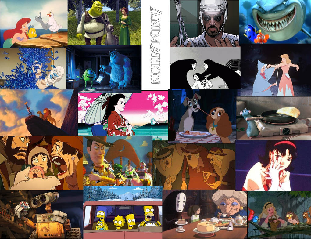 Animation Collage by trevmovie on DeviantArt