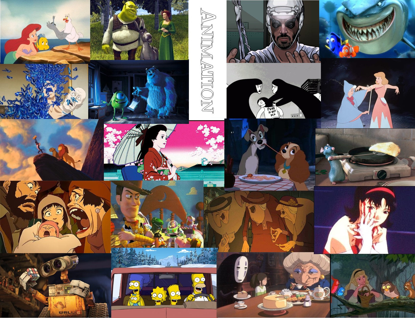 Animation Collage by trevmovie on DeviantArt