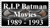 RIP Batman Movies by KooboriSapphire