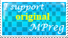 I support original Mpreg :Stamp: by KooboriSapphire