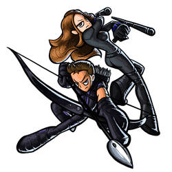 BLACK WIDOW / HAWKEYE