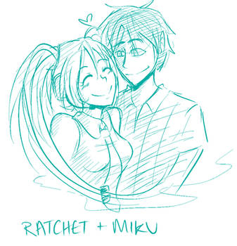 Ratchet and Miku