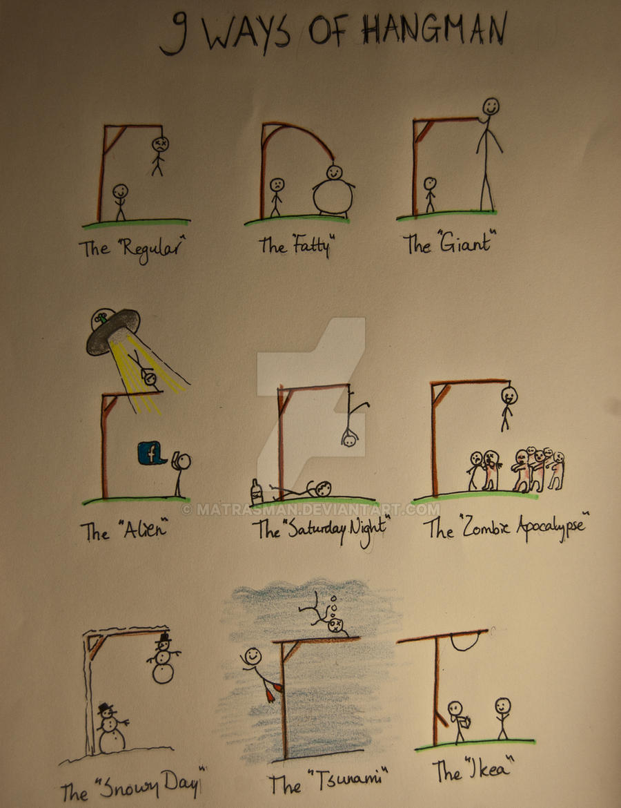 9 Ways of Hangman