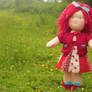 Waldorf doll red