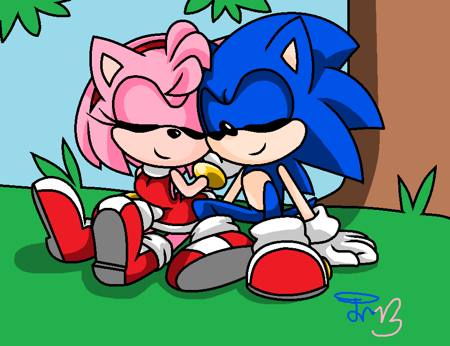 Classic Sonamy (dtiys on Instagram) by mallowberryart on DeviantArt