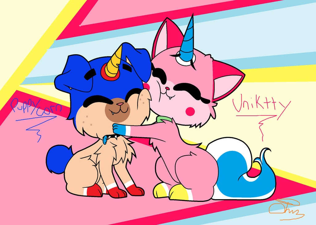 Puppycorn and Unikitty