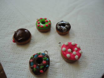 Mini Polymer Clay Donughts