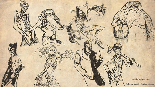 Batman Villains wallpaper