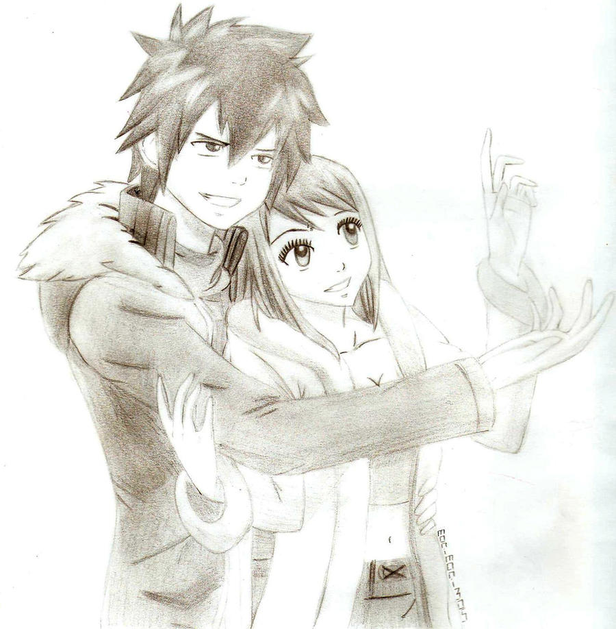 Fairy tail Lucy and Gray