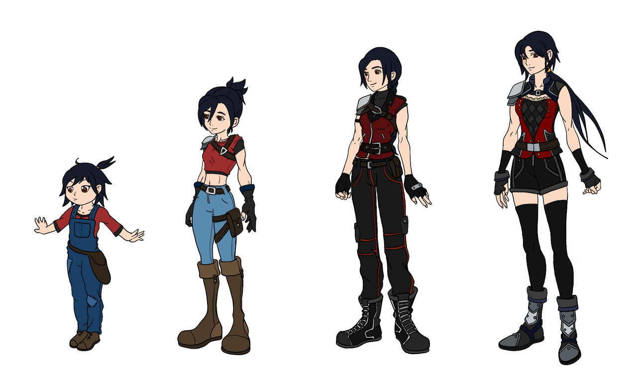 Raven Riot Model Raven Models by RavenxRiku on DeviantArt