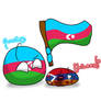 Countryballs Azerbaijao