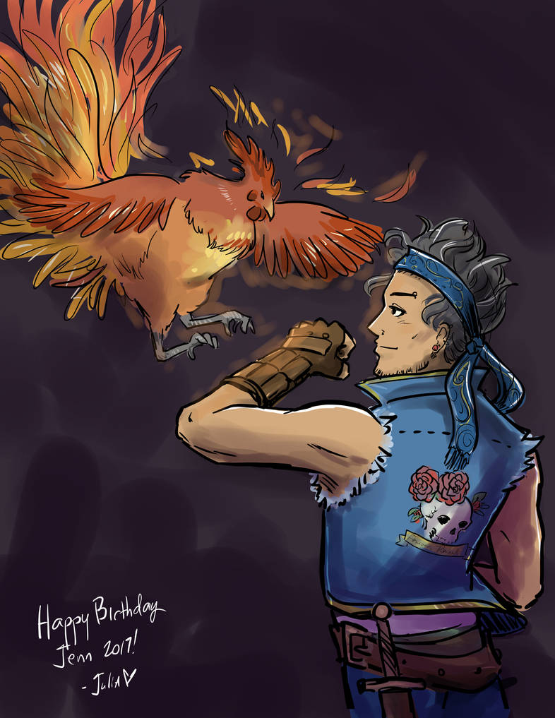FF6 - Locke For Jenn by orinocou