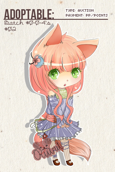 [ADOPTS][CLOSED]: AUCT PP/POINTS [KEMONOMIMI]