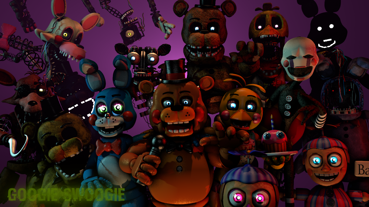 fnaf 2 render by ywuqqqq on DeviantArt