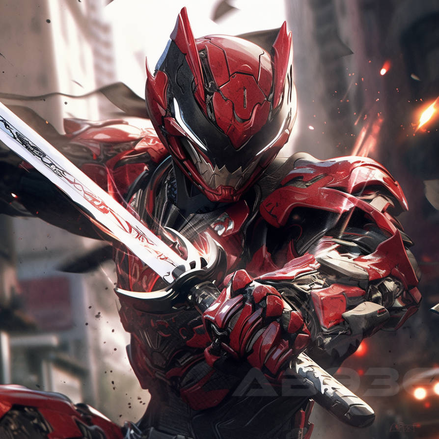 Red Ranger Gone Psycho by AB936 on DeviantArt