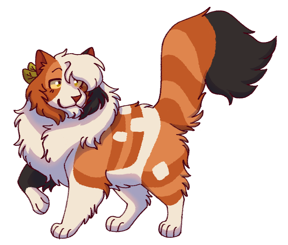 Spottedleaf Sticker Spottedleaf by googaoo on DeviantArt