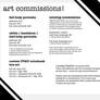 Now Open: Art Commissions!