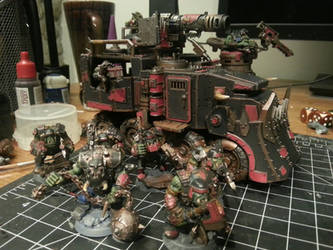 40k Ork 'Ardboyz w/ Nob