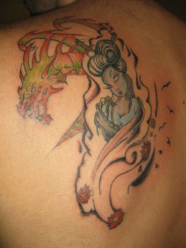 gheisa dragon tattoo