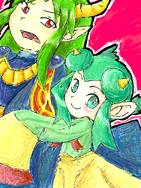 Tegaki E - Puyo Brother Satan