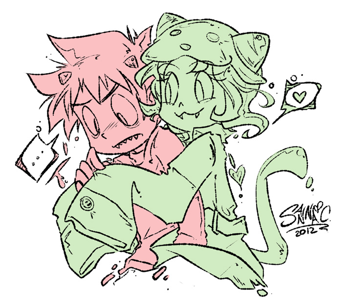 Homestuck - Karkat n' Nepeta 01