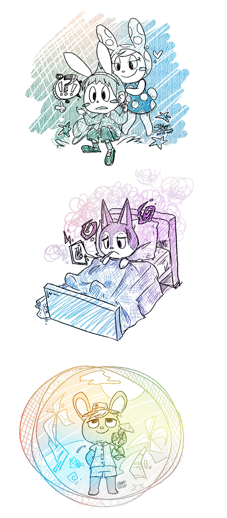 ACNL - Sketch Mess 01