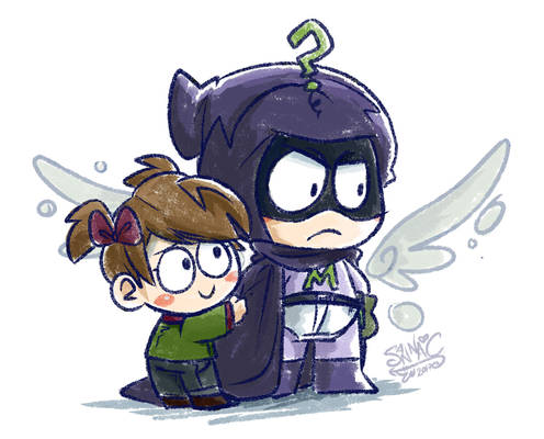 South Park - Mysterion and Karen 01