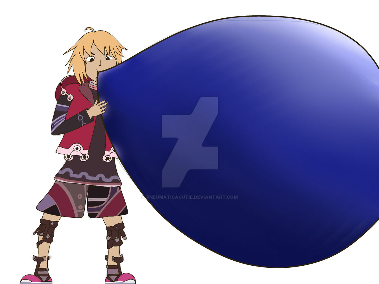 Deviantart Shulkkid Shulk Birthday Art by PneumaticaCutie on DeviantArt