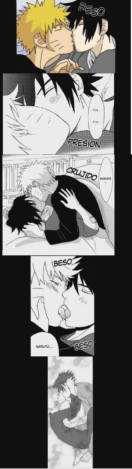 NaruSasu- Beso/ Kiss