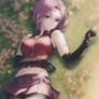 Sakura Haruno Laying down.