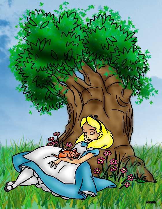 Alice's Summer Nap (color)