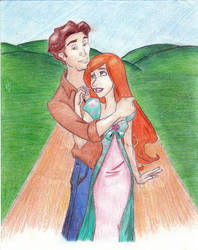 Giselle and Robert Colored