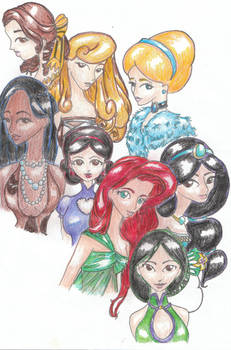 Disney Princesses - Color