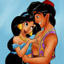 DC - Aladdin and Jasmine (color)
