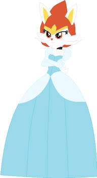 Ricki dressed as Cinderella