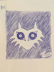 Sketch a Day #004 - Majora's Mask