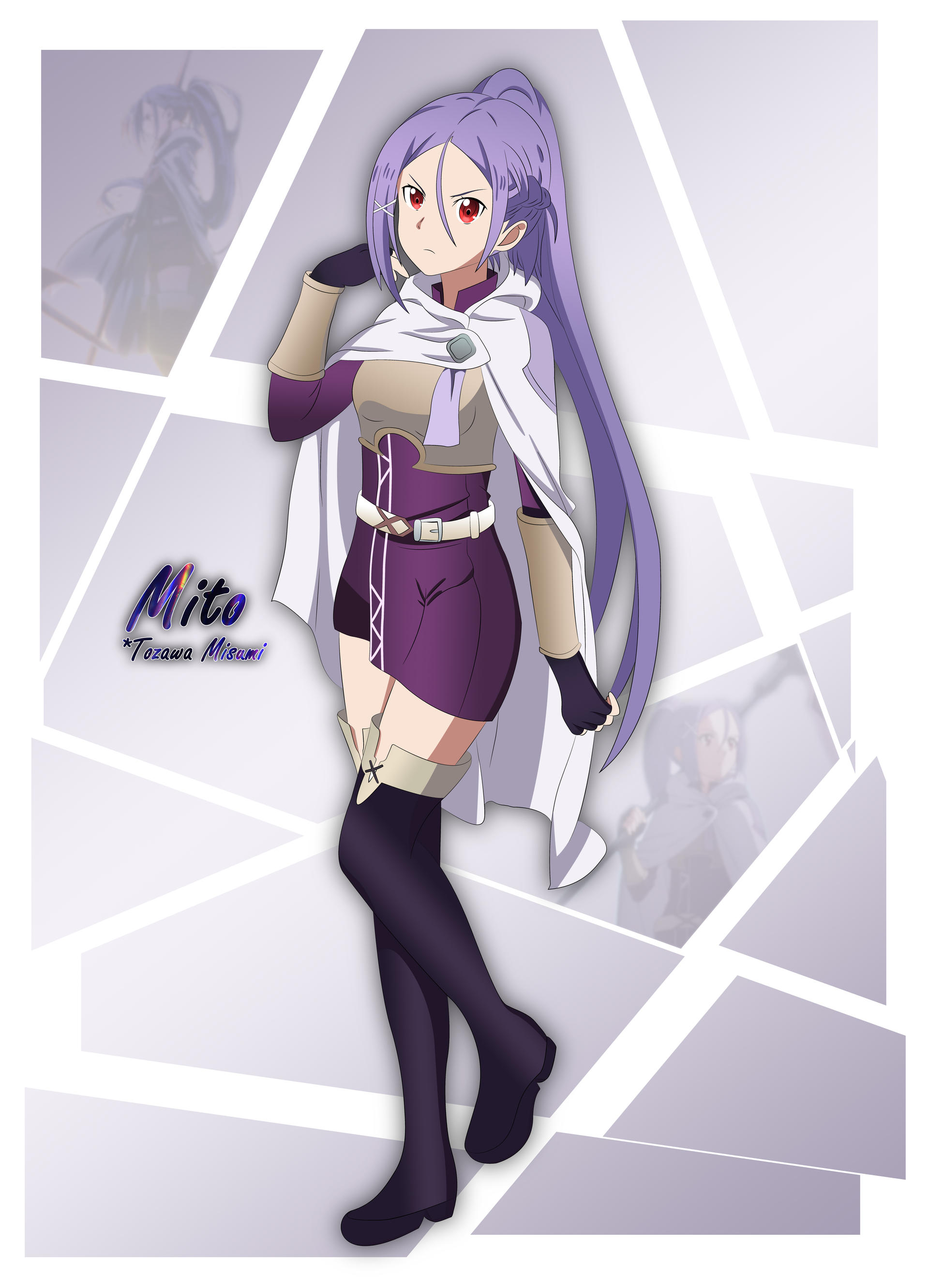 Mito (SAO Progressive Aria of a Starless Night) by 4pizHafiz on DeviantArt