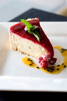 341.365 - Raspberry Passionfruit Cheesecake