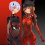 Asuka Soryu Langley and Rei Ayanami TWO SIDES edit