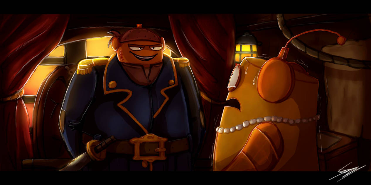 the captain by punny27 on DeviantArt