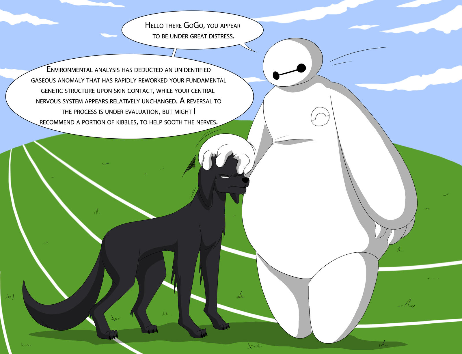 Canine TF on TransformationArt DeviantArt