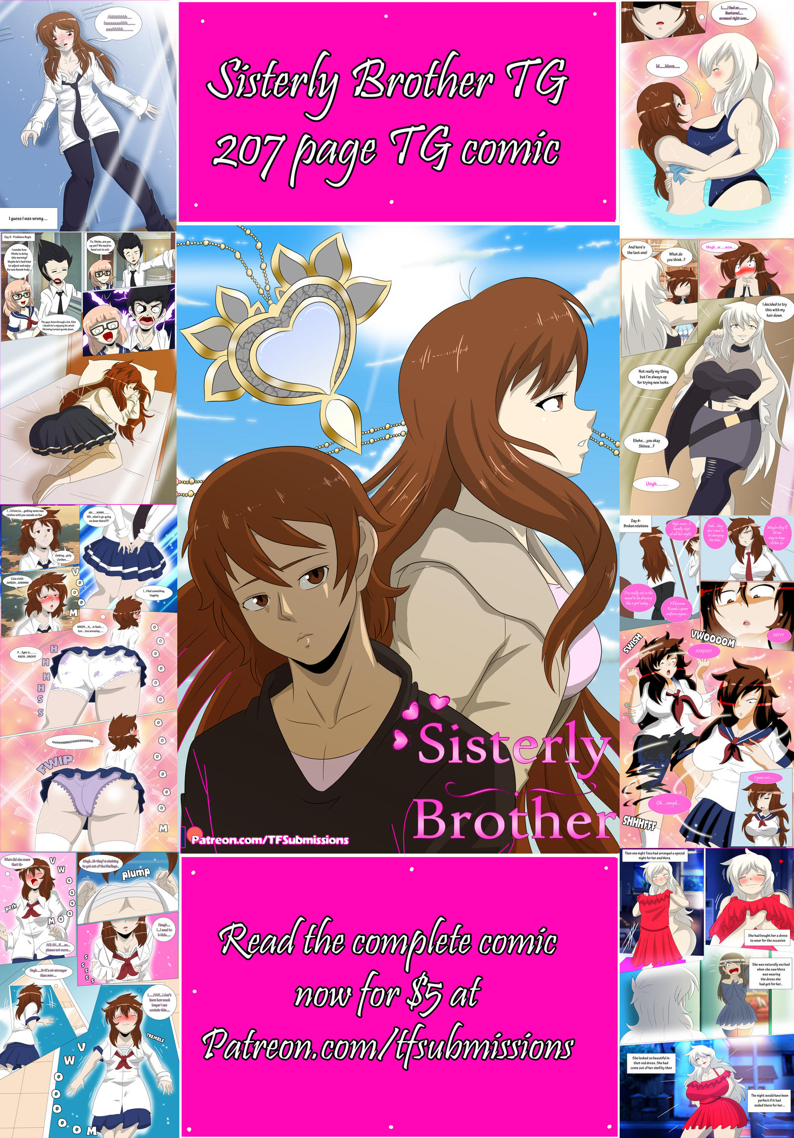 Sisterly Brother TG Full Comic by TFSubmissions on DeviantArt
