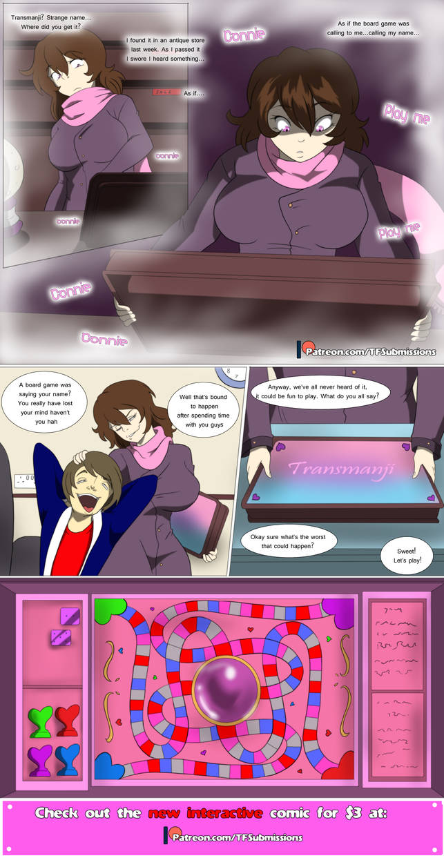 The Horny Board Game TG/TF Page 2 by TFSubmissions on DeviantArt