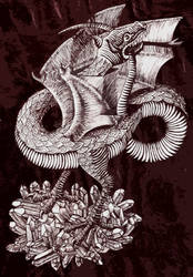 M.C. Escher... Dragon