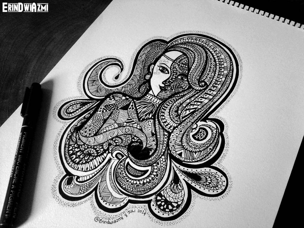 Zentangle by erindwiazmi