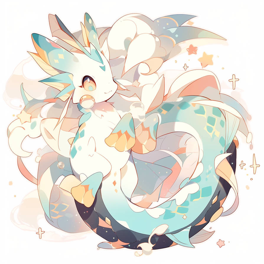Chibi Raspberry Dragon Cute chibi dragon concept art / 1$ by Wish-fall on DeviantArt