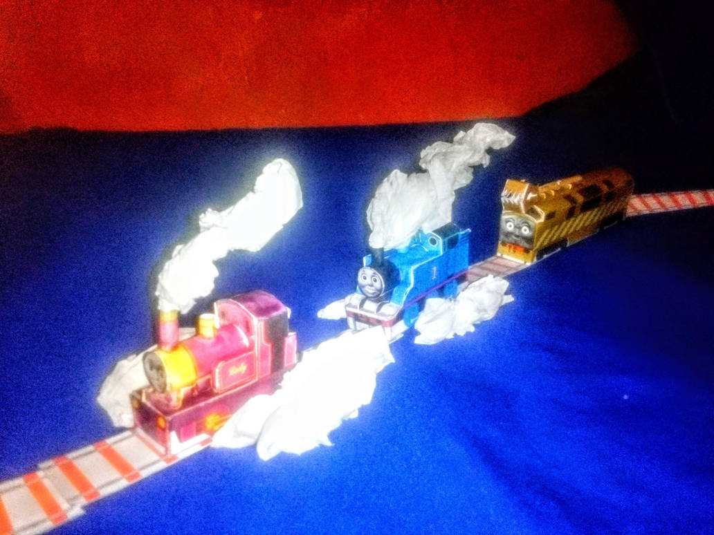 Thomas and friend papercraft by l689 on DeviantArt