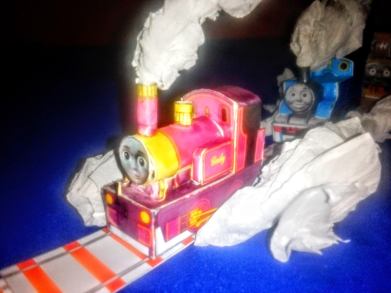Thomas and friend papercraft by l689 on DeviantArt