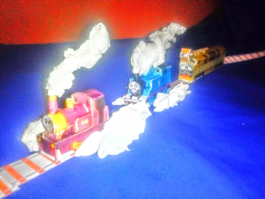Thomas and friend papercraft by l689 on DeviantArt