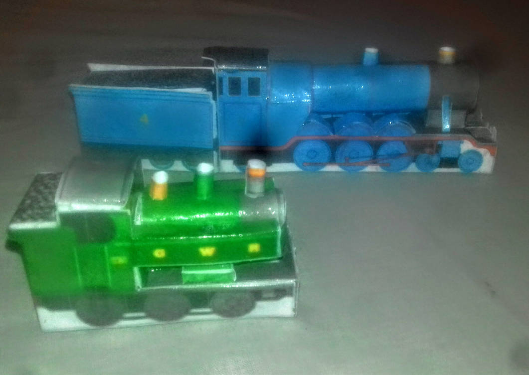 Thomas and friend papercraft by l689 on DeviantArt